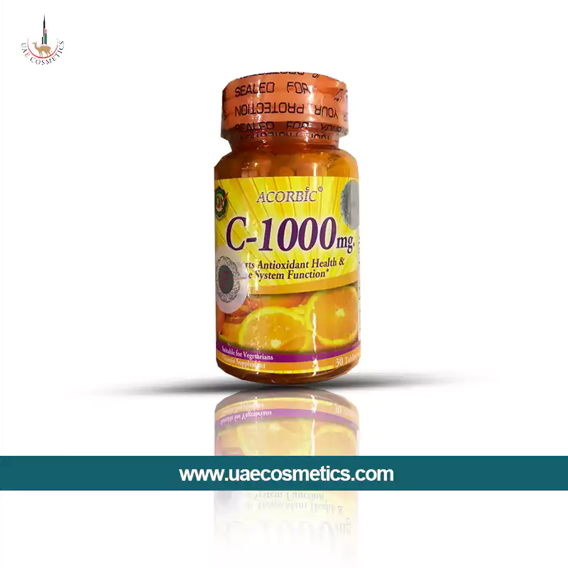 Acorbic C-1000mg Vitamin C Supplement – 30 Capsules