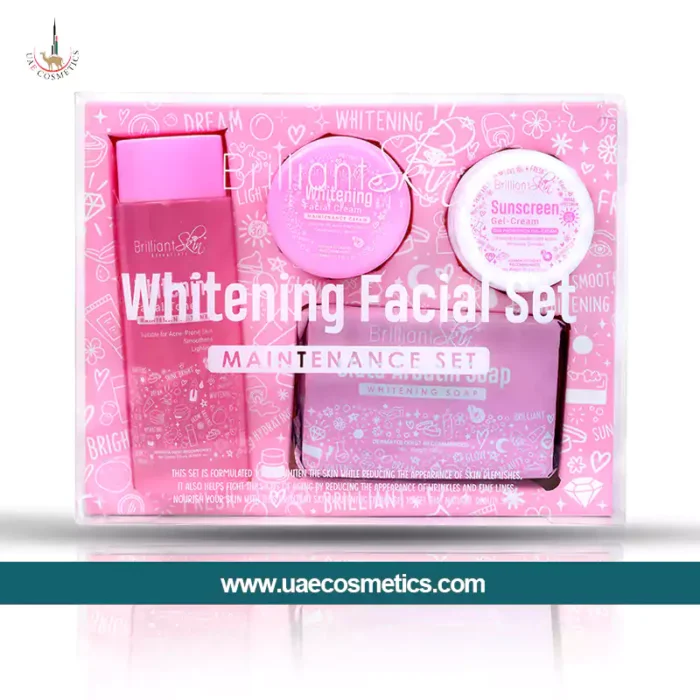 Brilliant Skin Whitening Facial Maintenance Set