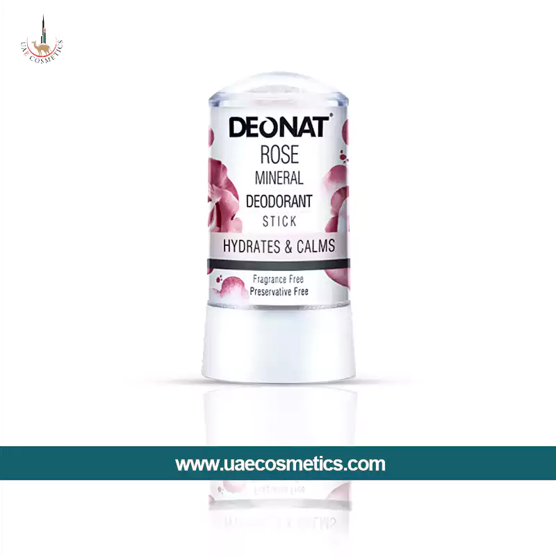 Deonat Rose Water Mineral Deodorant Stick