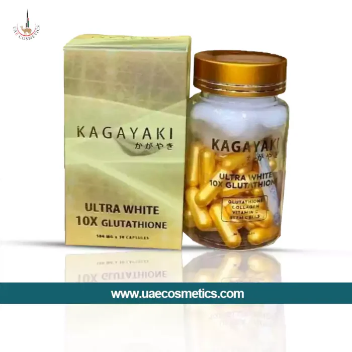 Kagayaki Ultra Whitening 10X Glutathione 500mg 30 Capsule