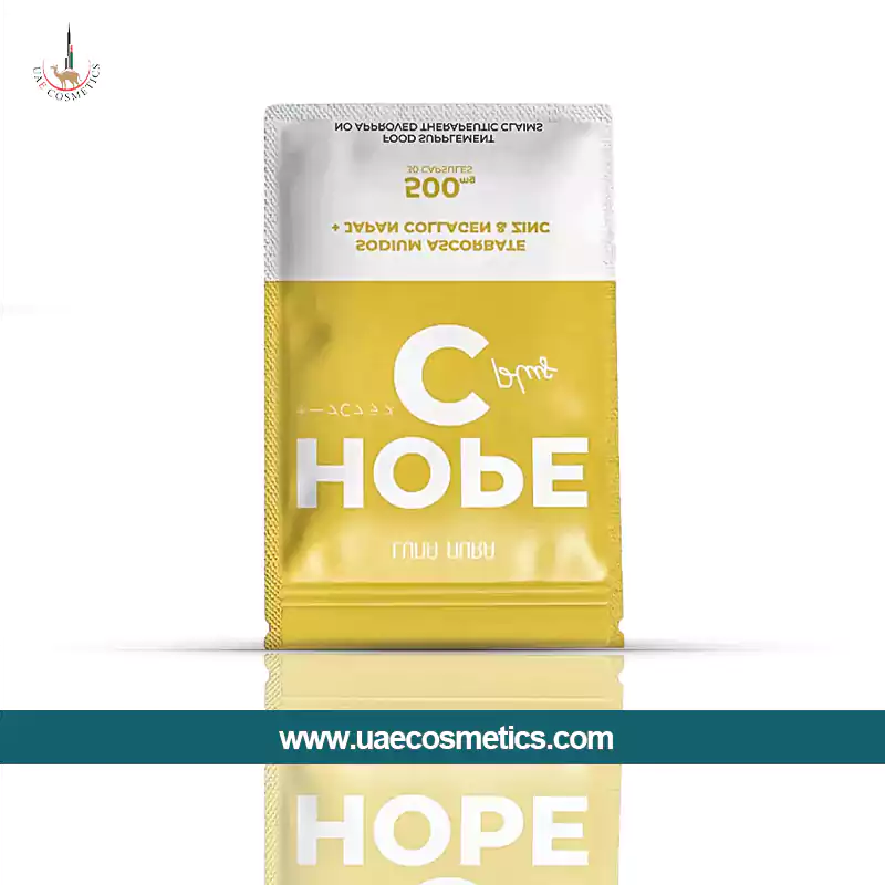 Luna Aura Hope C Plus Sodium Ascorbate + Japan Collagen & Zinc 500mg 30 Capsule