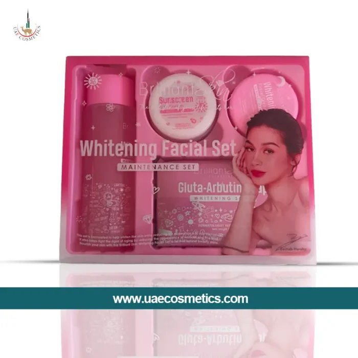 Brilliant Skin Whitening Facial Maintenance Set